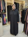 Wide coat for large sizes