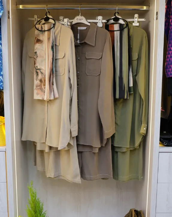 طقم خروج قطعتين تانسال (ماروني, 38)