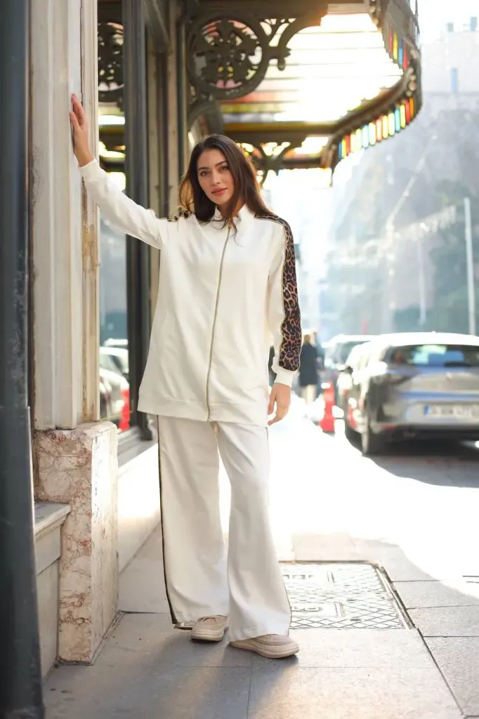 طقم قطعتين من القطن و التاغير