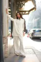 Two-piece set of cotton and tag