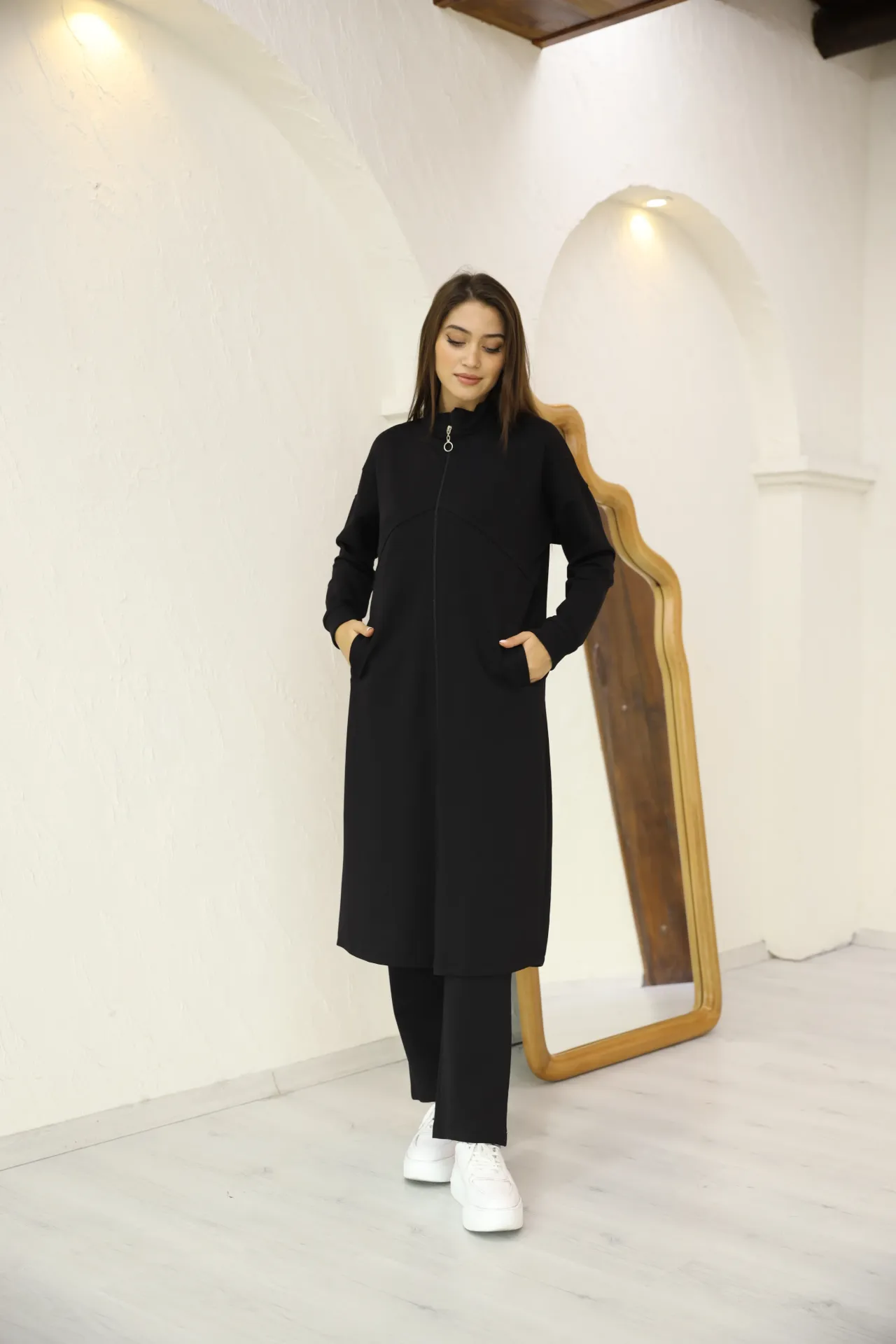 Cotton below the knee set