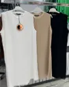 Basic plain quilted chiffon