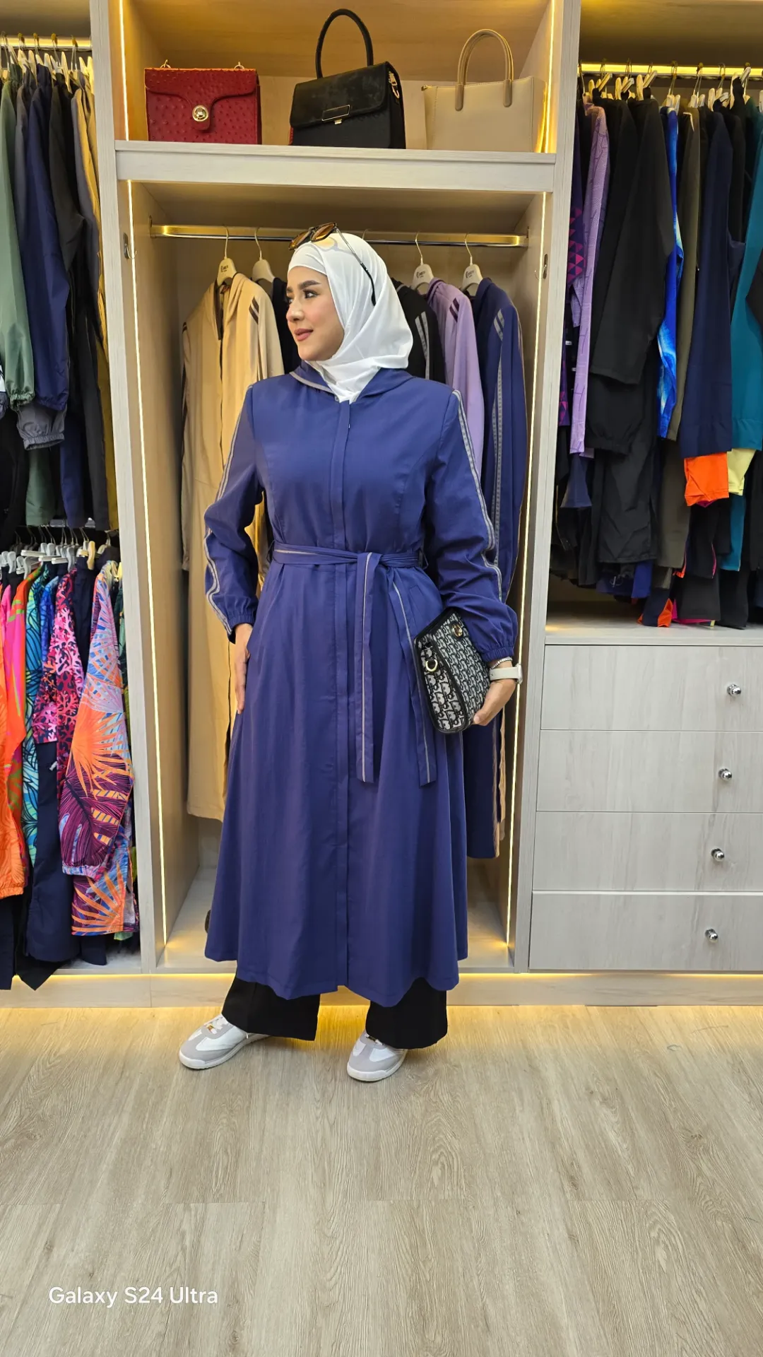 مانطو عملي فخم (أسود, 38)