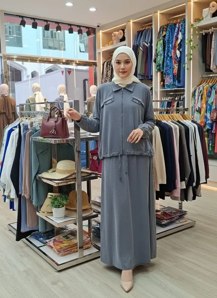 طقم تنورة صيفي