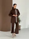 طقم رياضي قطني مكون من قطعتين