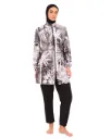 Veined parachute burkini in 4 colors