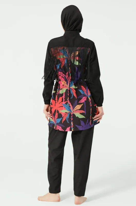 كيني براشوت مكشكش لونين (أسود, S)