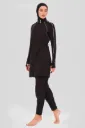 Stretch Burkini Striped 4 Pieces