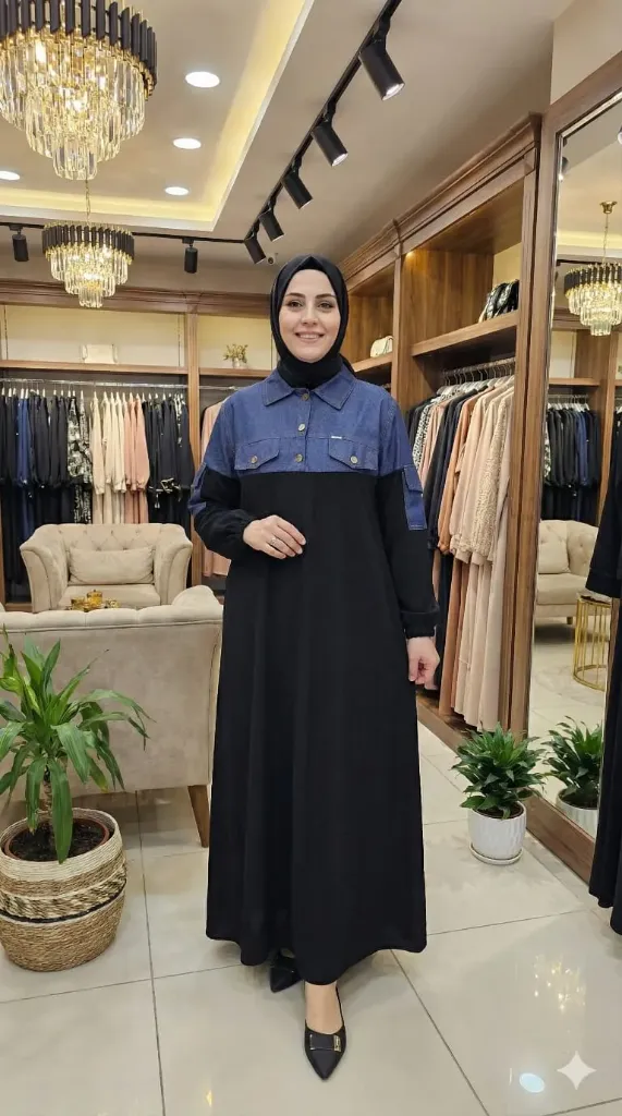 فستان جينز مدينة إيبيك