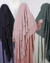 Turkish legal layered hijab