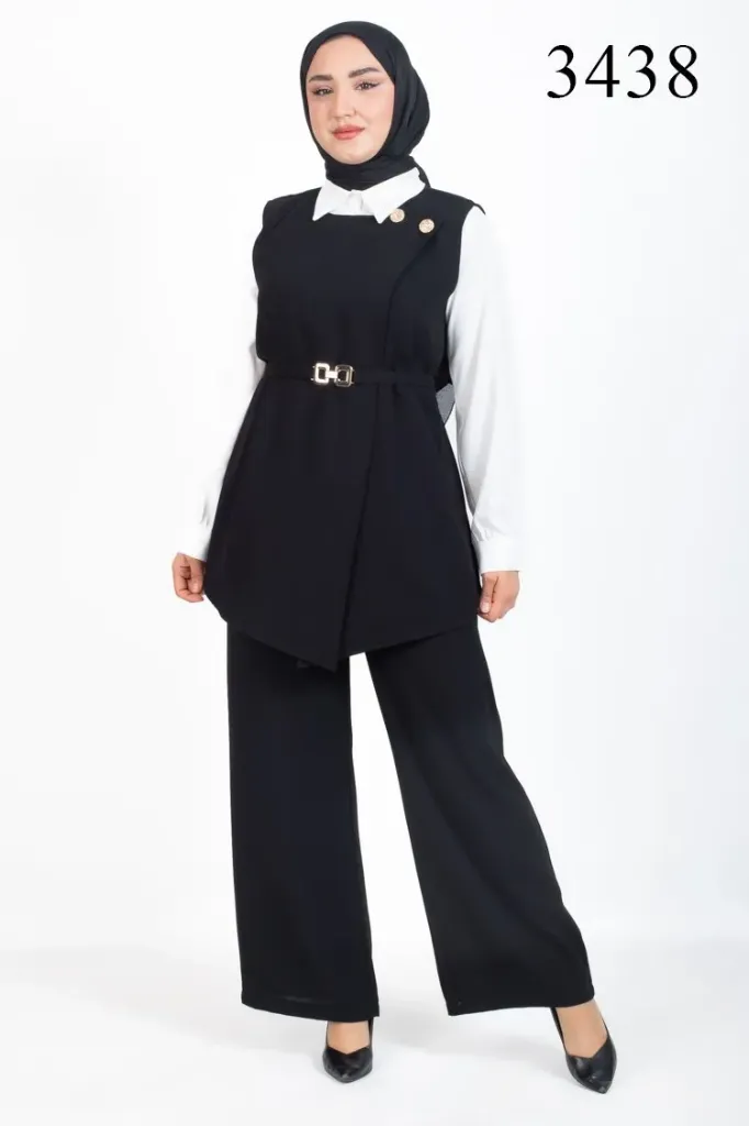 Original 3-piece crepe set (BLACK, 1)