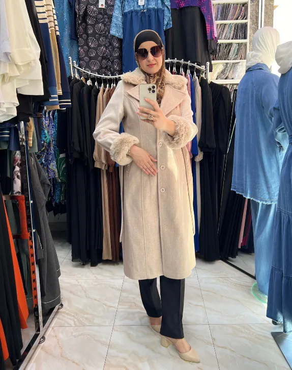 Winter trenchcoat (GRAY, 38)