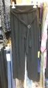 Royal chiffon pleated trousers