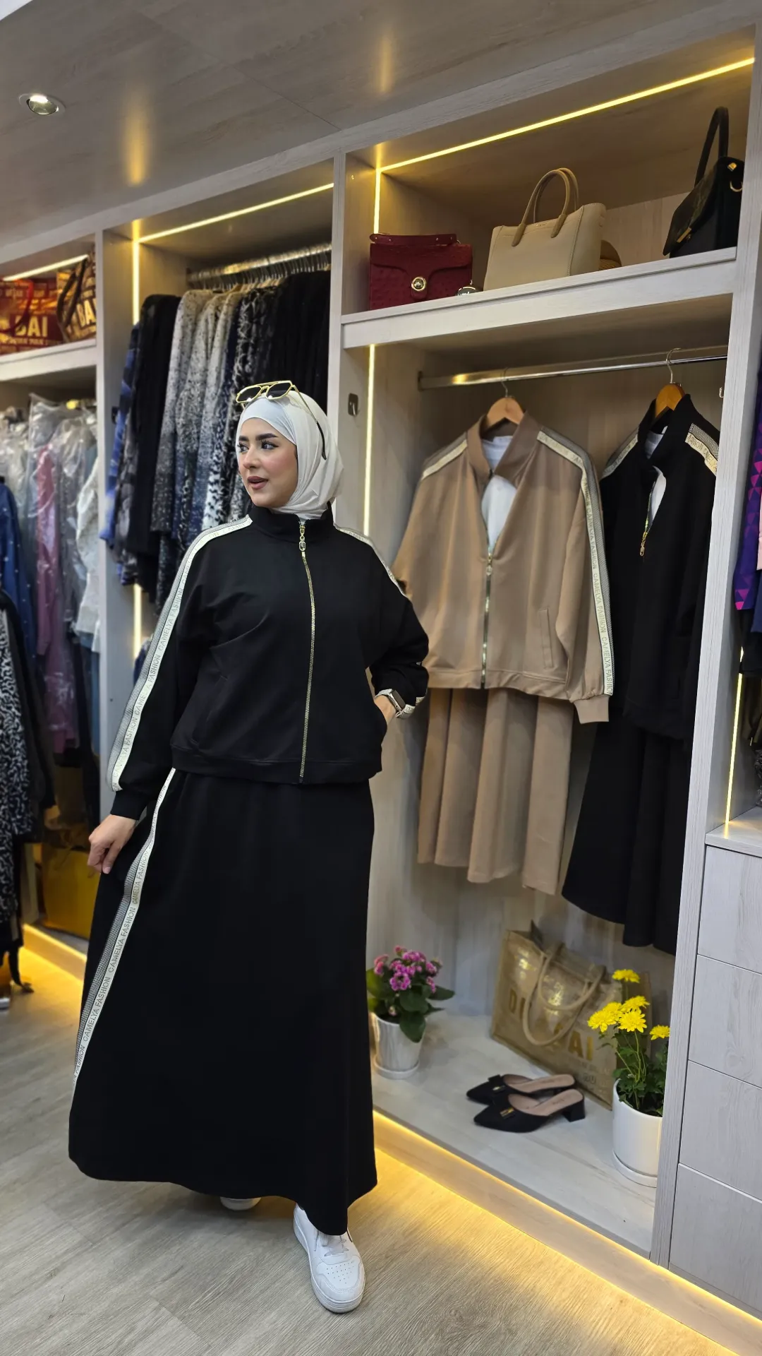 Turkish 3-piece skirt set