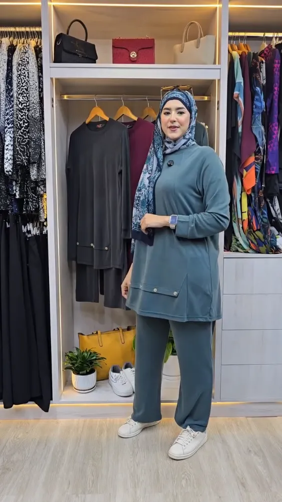 طقم تركي رائع مع الأزرار