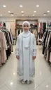 Girls' two-piece abaya