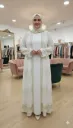 Women's two-piece luxury abaya
