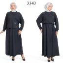 Luxury two-piece modal skirt set