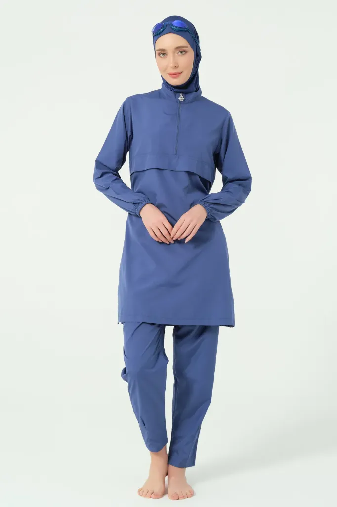 Plain parachute swimsuit