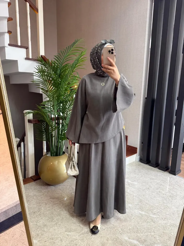 طقم تنورة تانسال صيفي