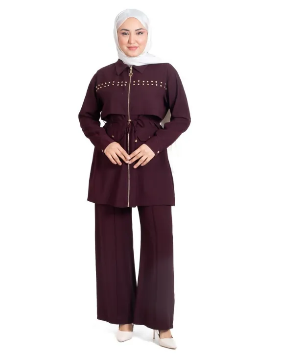 Tansal summer skirt set