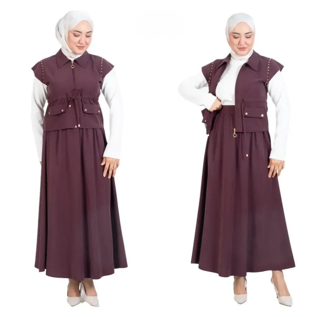 Tansal summer skirt set