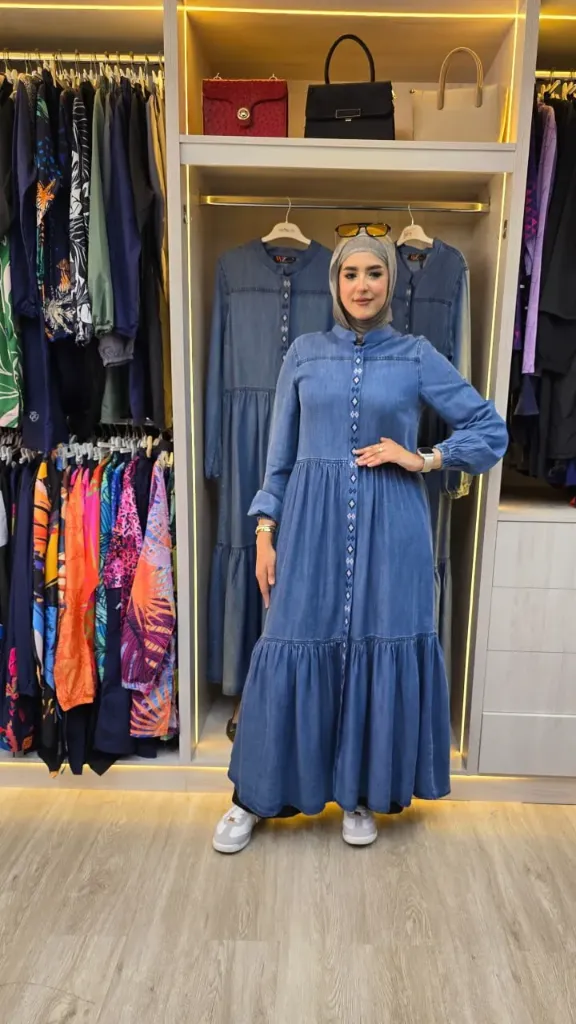 فستان جينز تانسال (1)