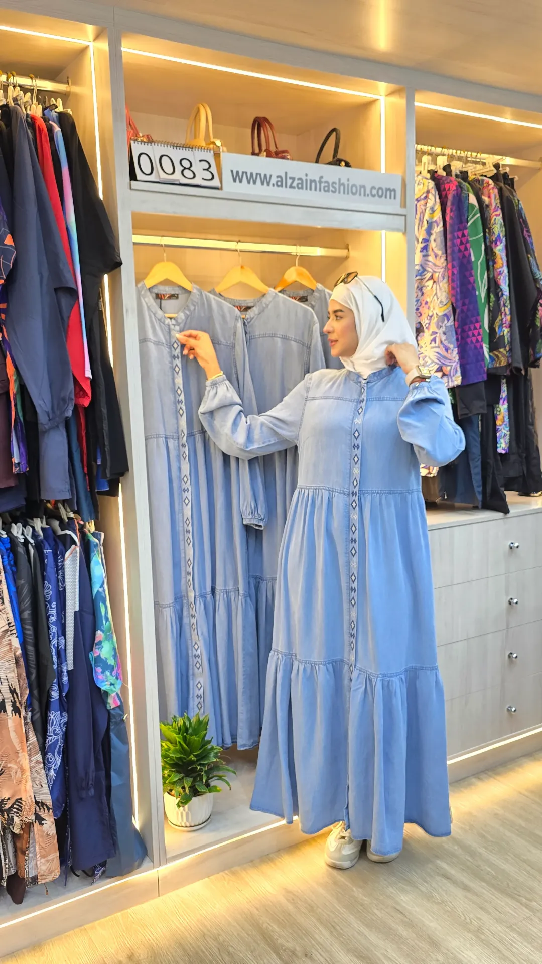Tansal denim dress (1)