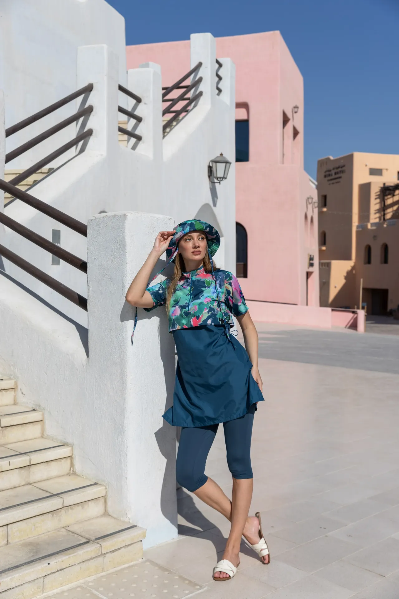 Modern Parachute Burkini - 4 Pieces