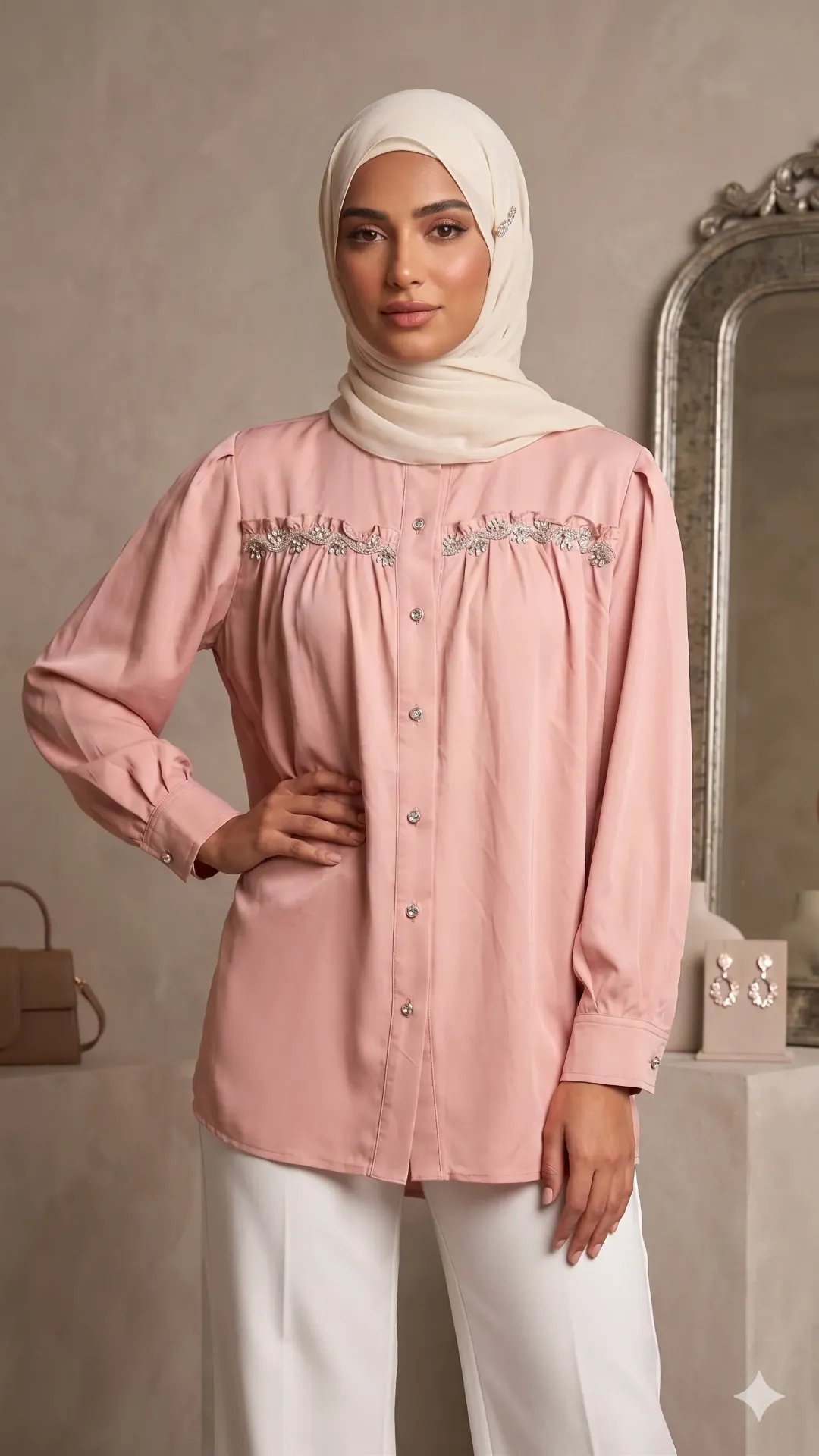 قميص صيفي ناعم بقماش خفيف ومريح