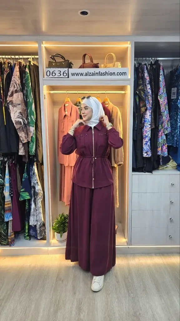 Tokyo 2-piece set (MAROON, 38)