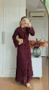 Fully lined lace dress