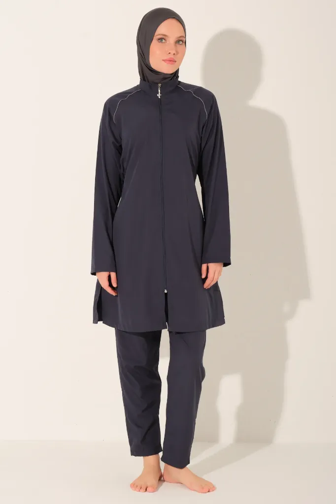 Parachute Stretch Plain Burkini 5 Pieces