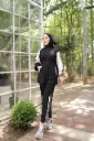 Two-piece sports tracksuit