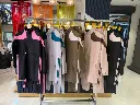 Double crepe two-piece tracksuit