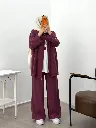 3-piece set with cotton blouse