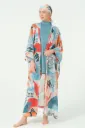 6-piece stretch burkini with cover-up