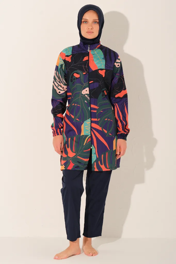 5-piece parachute burkini with unique designs