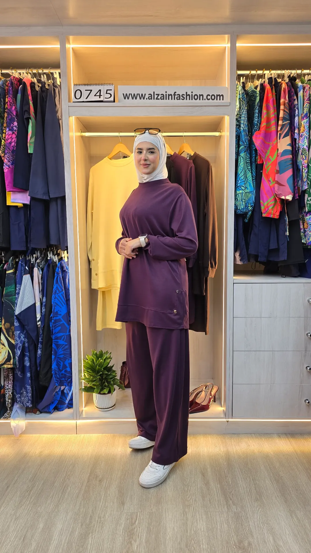 طقم قطعتين أوشو سادة عملي