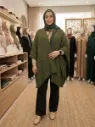 كاب صوف شتوي أنيق