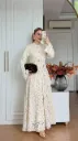 Fully lined lace dress