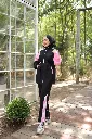 Two-piece sports tracksuit