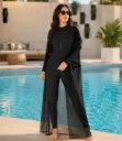 كاش مايو أسود أنيق