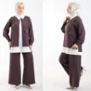 طقم 3 قطع بولو كريب فاخر