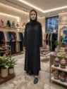 عباية سادة تطريز يدوي