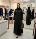 عباية ورود فاخرة قطعة واحدة