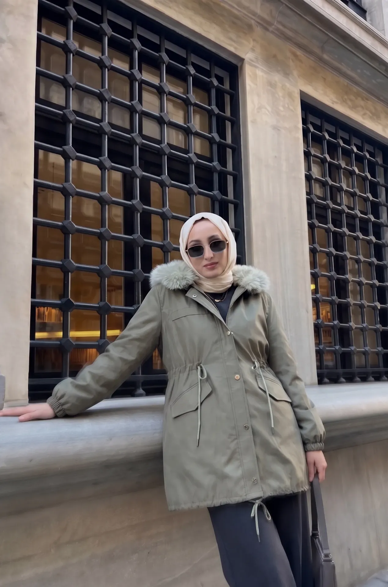 جاكيت شتوي مبطن أنيق