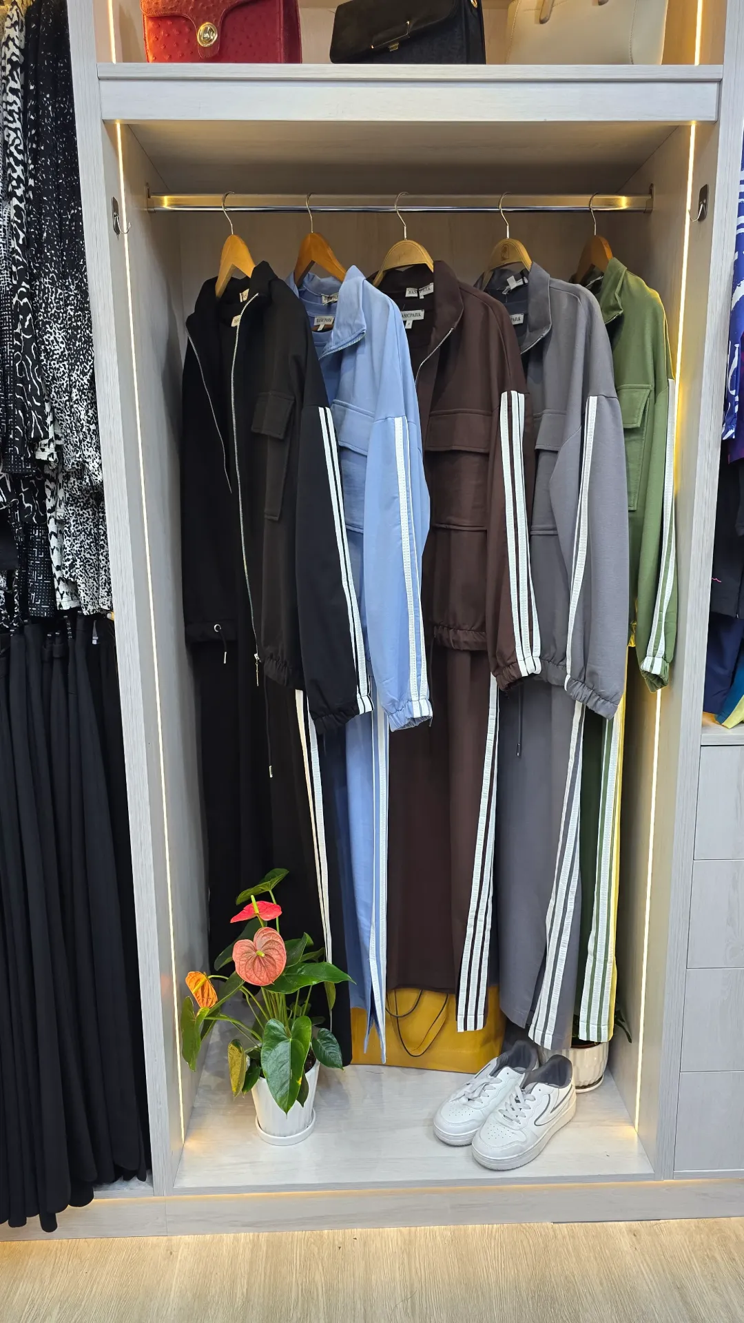 فستان قطعتين قطن رياضي