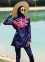 Chest embellished burkini 4 pcs