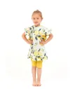 Children's burkini three pieces summer lemon
